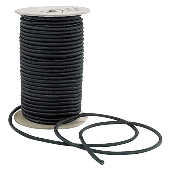 Image may not reflect your exact product! T-H Marine® - 1/4" D x 10' L Black Bungee Shock Cord