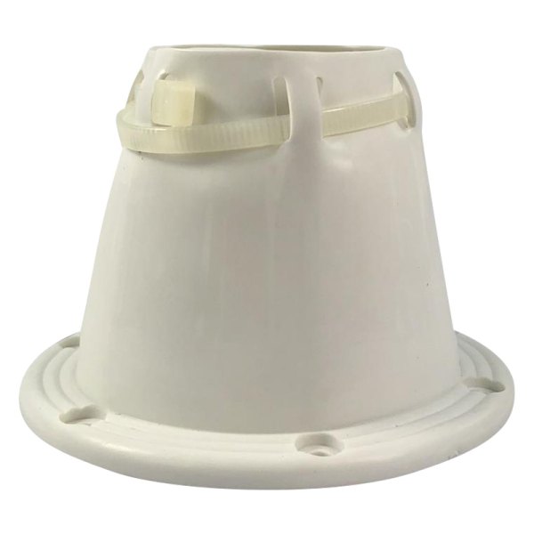 T-H Marine® - 3" O.D. Fish-White Vinyl Motor Gas/Oil Cable Boot