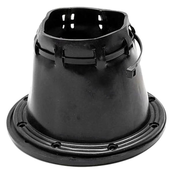 T-H Marine® - 4-1/2" O.D. Black Rubber Motor Cable Boot with Reinforcing Ring
