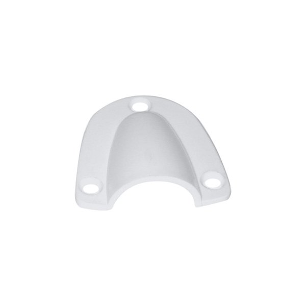 T-H Marine® - 2" L x 2" W x 9/16" H White Plastic Clam Shell Vent