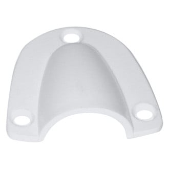 T-H Marine® - 2" L x 2" W x 9/16" H White Plastic Clam Shell Vent