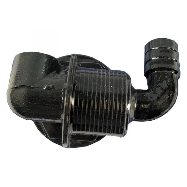 T-H Marine® - Black Adjustable Flow Head with Fitting for 3/4" Hose