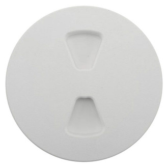 T-H Marine® - Sure-Seal™ 10" O.D. x 8" I.D. Polar White Screw-Out Deck Plate