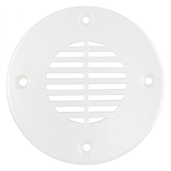 T-H Marine® - 4-1/8" O.D. White Plastic Deck Drain Cover