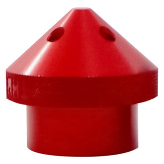 T-H Marine® - G-Force Eliminator™ Red Aluminum Trolling Motor Propeller Nut for Garmin Force Motors