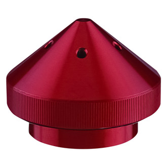 T-H Marine® - G-Force Eliminator™ Red Aluminum Trolling Motor Propeller Nut for Motorguide Tour Series Motors