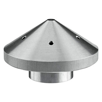 T-H Marine® - G-Force Eliminator™ Silver Aluminum Trolling Motor Propeller Nut for Minn Kota 80-112 lbs Thrust Motors