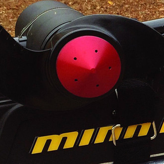 T-H Marine® - G-Force Eliminator™ Red Aluminum Trolling Motor Propeller Nut for Minn Kota 35-70 lbs Thrust Motors