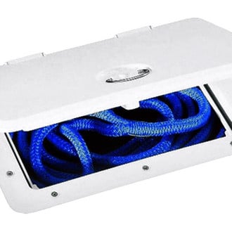 T-H Marine® HAT-1115-2-DP - Sure-Seal™ 12-5/8" L x 8-3/4" W Polar White Rectangular Non-Locking Access Hatch
