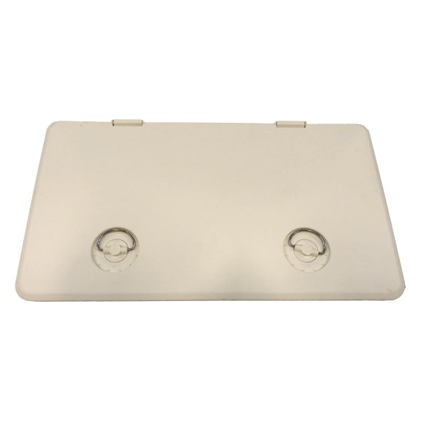 T-H Marine® - Sure-Seal™ 20-7/8" L x 11" W Sand Shell Rectangular Non-Locking Access Hatch