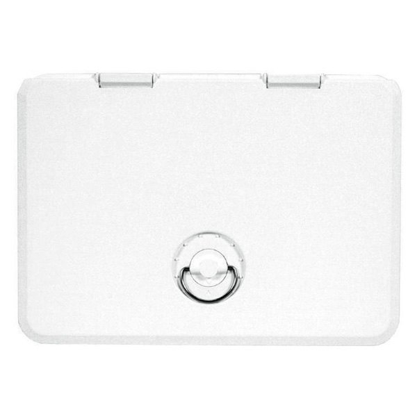 T-H Marine® - Sure-Seal™ 28-1/2" L x 11-1/4" W Polar White Rectangular Non-Locking Access Hatch