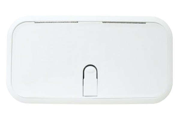 T-H Marine® - Designer Series™ 21-1/8" L x 10-1/8" W Polar White Rectangular Locking Hatch