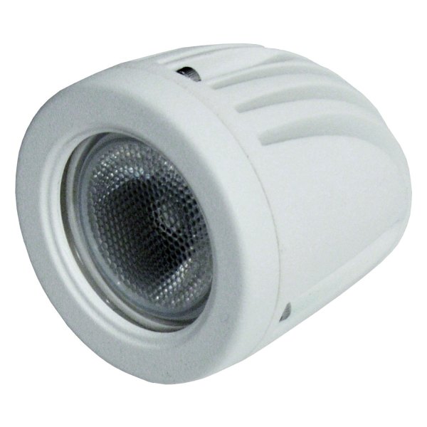 T-H Marine® - Mini 10 W 800 lm 12 V DC 2" O.D. White Housing White LED Spreader Light