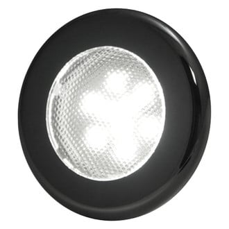 T-H Marine® - 3"D 12V DC 18lm Blue Recessed Screw Mount LED Courtesy Light