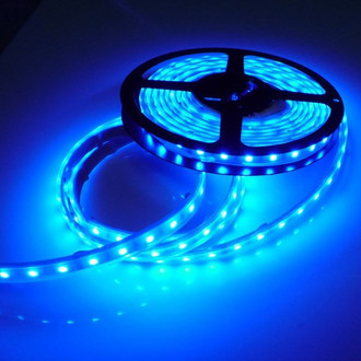 T-H Marine® - 20'L 12V DC Blue Surface Mount Pontoon LED Strip Light Kit