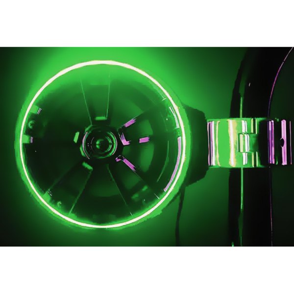 T-H Marine® - 5" Green Speaker LED Light Ring