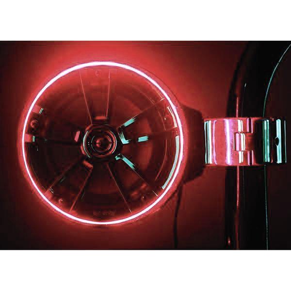 T-H Marine® - 5" Red Speaker LED Light Ring