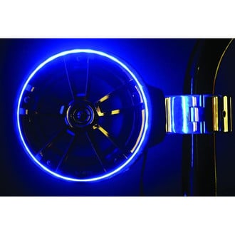 T-H Marine® LED-SMSKR-B-DP - 6.5" Blue Speaker LED Light Ring