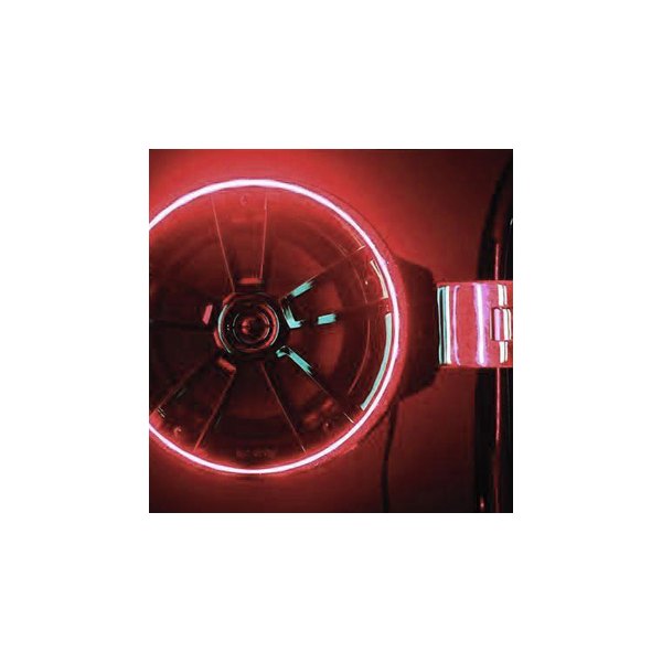 T-H Marine® - 6.5" Red Speaker LED Light Ring