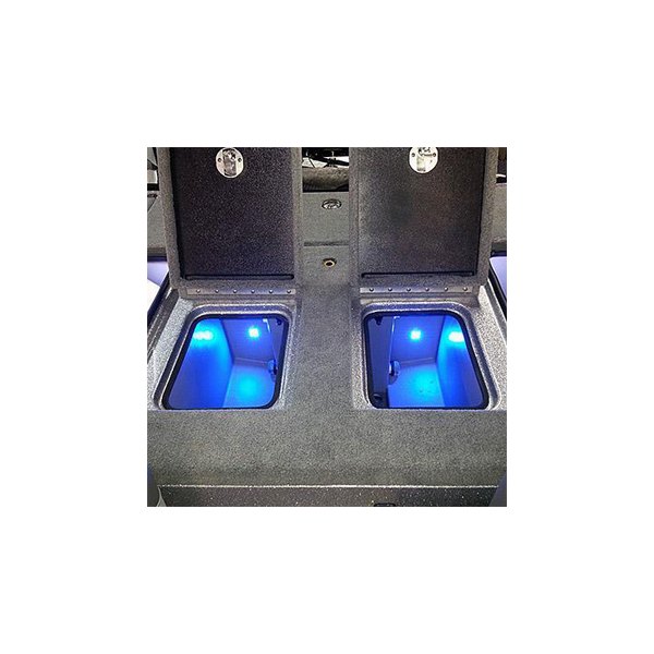 T-H Marine® - Blue Water LED™ Submersible 12V DC Amber Surface Mount LED Courtesy Light, 2 Pack