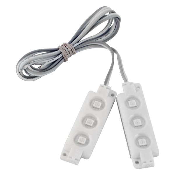 T-H Marine® - Blue Water LED™ Small Space 12V DC Amber Surface Mount LED Courtesy Light, 2 Pack