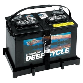 T-H Marine® - Battery Tray with Stainless Steel Buckle for 31 Series Batteries