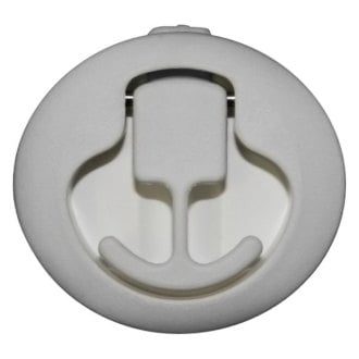 Seachoice 39151 Handle Hatch ? White ? 10 Inches x 20 Inches ? Stainle Boat Hatch Cover HATCH SEACHOICE 39151 RABUD 10X20 White Poly