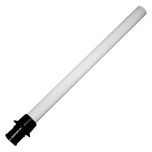 T-H Marine® - 12" L x 1-1/8" D Straight Push In Live Well Overflow Drain Tube for Drains