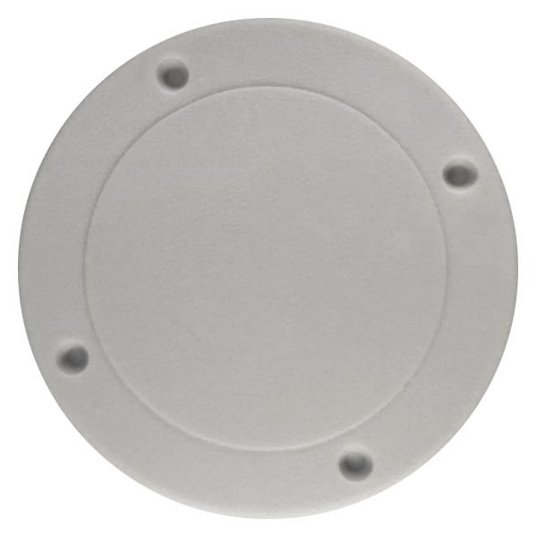 T-H Marine® - 5-5/8" O.D. x 3-7/8" I.D. White Screw-Out Deck Plate