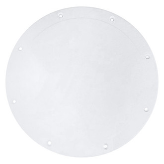 T-H Marine® - 10" O.D. x 7-1/8" I.D Fish-White Screw-Down Deck Plate