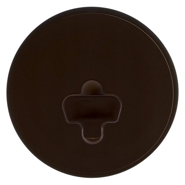 T-H Marine® - 6" O.D. x 5-1/8" I.D. Black Quick Release Deck Plate