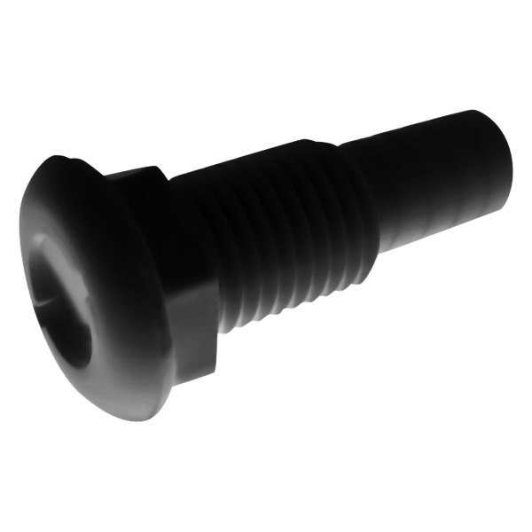 T-H Marine® - 1" Hole Plastic Black Thru-Hull Fitting for 3/4" D Hose (Packaged)