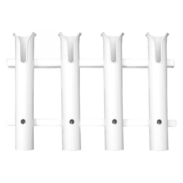 TACO® - Deluxe 12" L 1-3/4" I.D. White Poly 4-Rod Holder