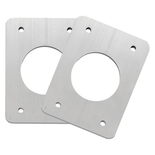 TACO® - 6.5" L 320 Grit Brite Anodized Grand Slam Backing Plate, 2 Pieces