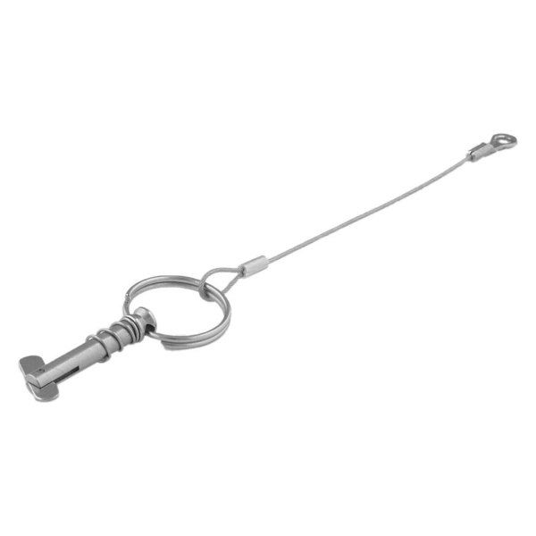 TACO® - 1-2/5" O.D. 316 Stainless Steel Toggle Pin with 6" Lanyard & Tab