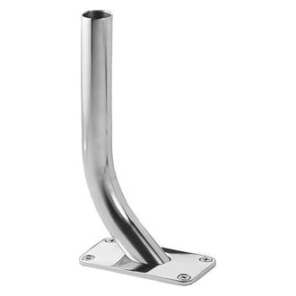 TACO® - 316 Stainless Steel Striker Base Gunnel Mount for 1-1/8" Outrigger, 2 Pieces