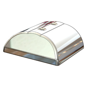 TACO® - Suproflex Polished Stainless Steel Large Rub Rail End Cap