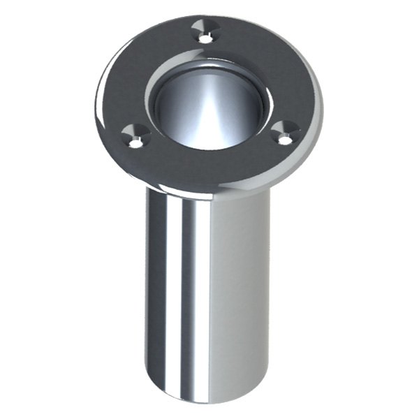 TACO® - 10° 5-1/2" L Aluminum Rod Holder with Round Flange for 5-1/2" Tube