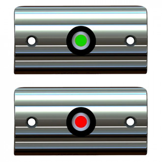 TACO Rub Rail Mount Navigation Lights - Port & Starboard LED Lights For Boats Up To 30 Feet