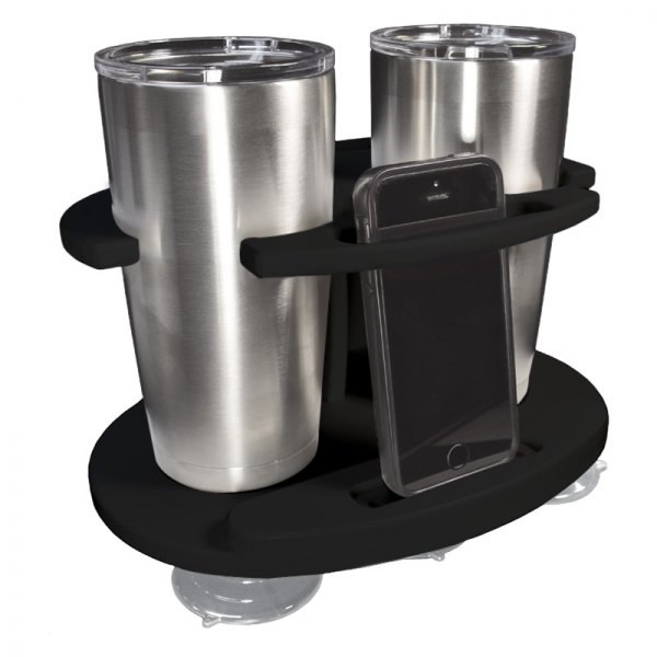 TACO® - 2-Tumbler Holder with Cell Phone Storage