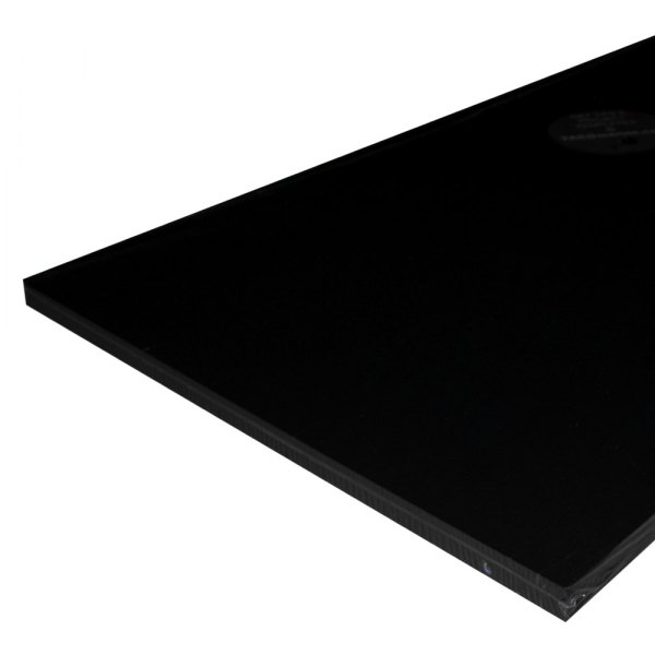 TACO® - Kingstarboard™ P10-Series 12" L x 27" W x 1/2" T Black Polymer Sheet