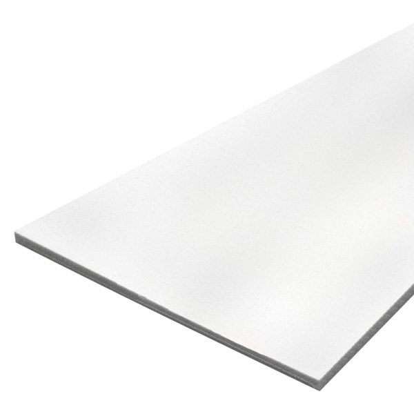 TACO® - Kingstarboard™ P10-Series 12" L x 27" W x 3/4" T White Polymer Sheet