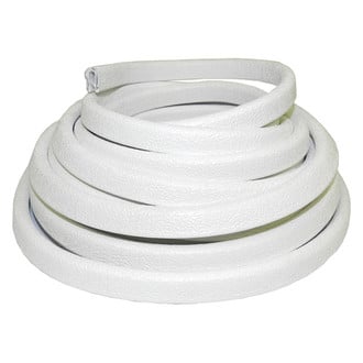 TACO® - 25' L x 1/4" W x 1/2" H White Flex Trim