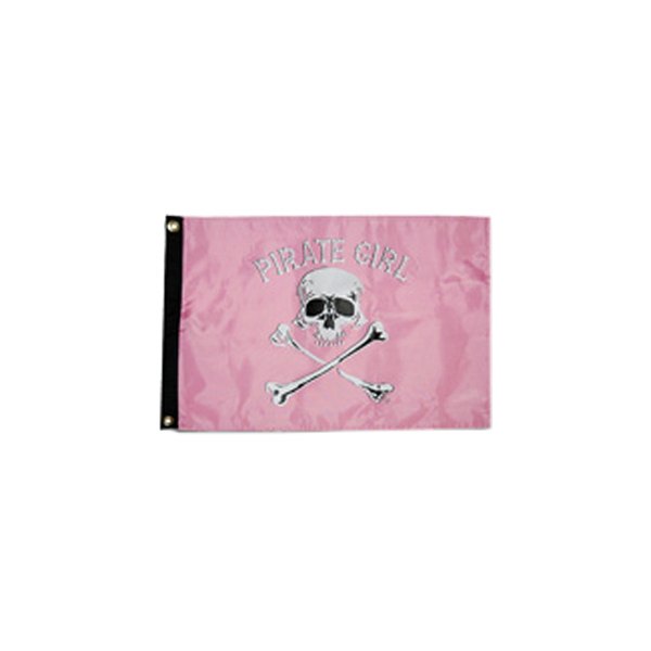 Taylor Made® - 12" x 18" Nylon "Pirate Girl" Pirate Flag