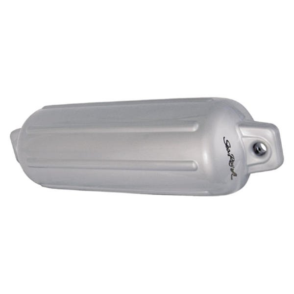 Taylor Made® - Storm Gard™ Searay 6.5" D x 22" L Silver Mist Twin Eye Cylindrical Inflatable Fender