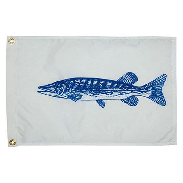 Taylor Made® - 12" x 18" "Pickerel" Fisherman's Catch Flag
