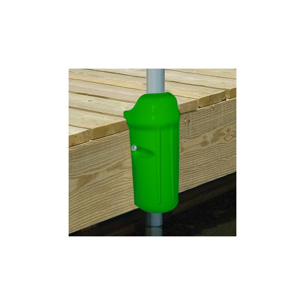  Taylor Made® - 17" L x 7" D Green Vinyl Post Dock Bumper