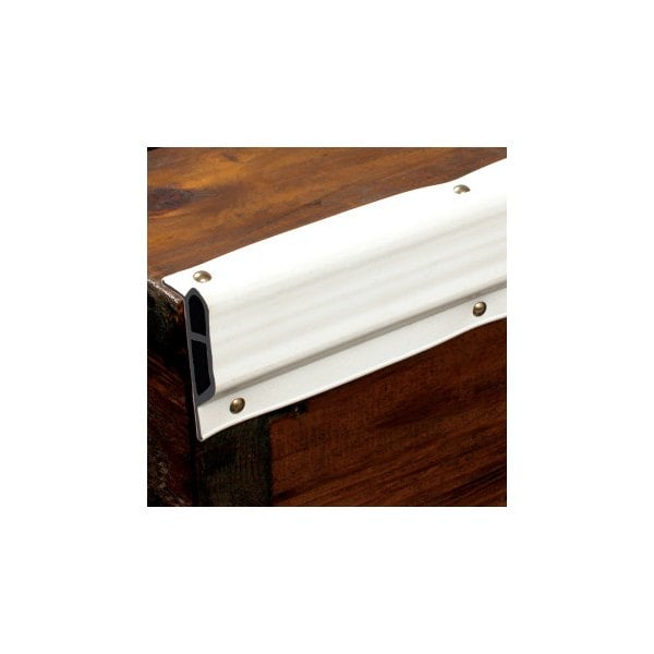 Taylor Made® - Dock Pro™ 10' L x 2-1/4" H x 1-3/8" T White Vinyl Edge Gard Dock Edging, Coil