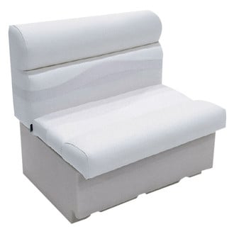 Taylor Made® - Platinum Series 30" L x 26" W x 30" H White Bench Seat