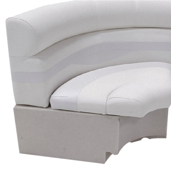 Taylor Made® - Platinum Series 30" H x 32" W x 28.5" D White Radius Corner Seat